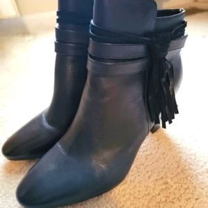 Ralph Lauren leather booties sz 10